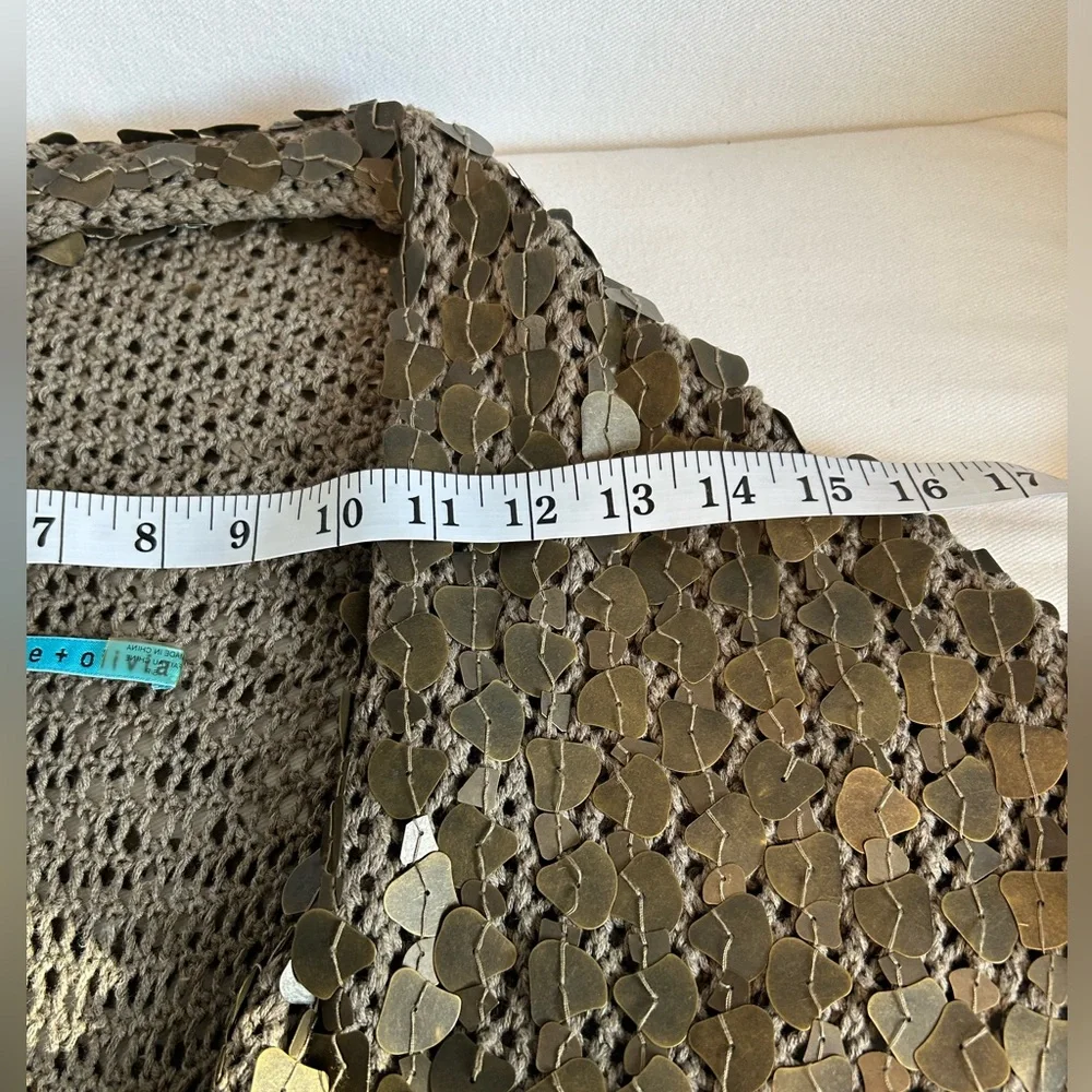 Alice + Olivia metal sequin shrug - Picture 14 of 14